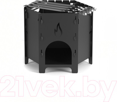 Печь-мангал Везувий Под казан разборная ПКМ1