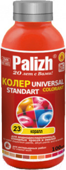 Колеровочная паста Palizh Standart №23 универсальная (150г, коралловый)