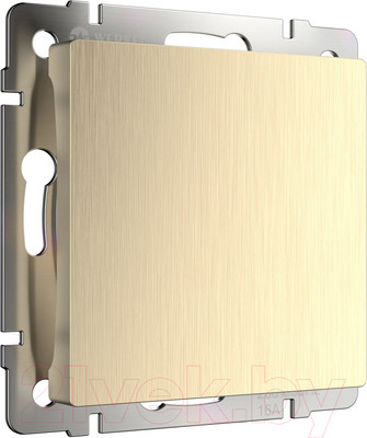 Декоративная заглушка для розетки Werkel W1159210 / a051417 (шампань рифленый)