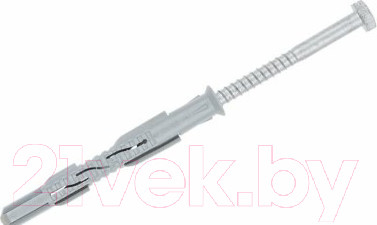 Дюбель фасадный Starfix Потайной с шурупом 10х140 / SM-46116-50 (50шт, нейлон)