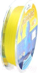 Леска плетеная Namazu Supahiro 4Х 0.12мм (100м, желтый)