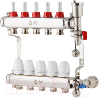 Коллекторная группа отопления AV Engineering AVE13600105