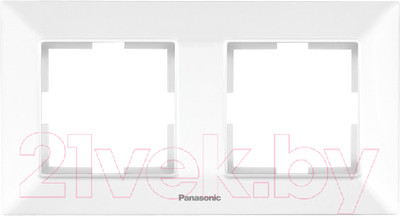 Рамка для выключателей и розеток Panasonic Arkedia Slim WNTF08022WH-BY