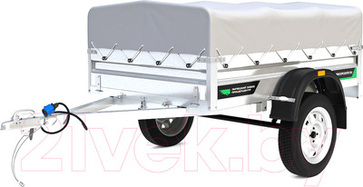 Прицеп для автомобиля ТитаН 2013 / 7197-0000010-01 (30см борт, тент 300мм)