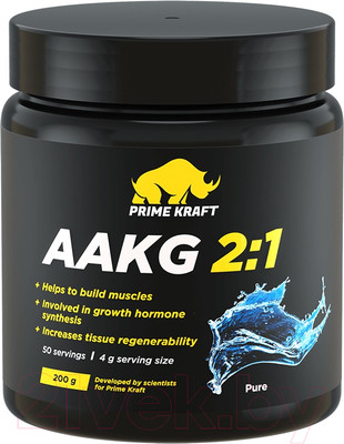 Аминокислота AAKG Prime Kraft 2:1 (200г, без вкуса)
