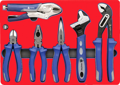 Набор губцевого инструмента Мастак 5-3006 (6 предметов)