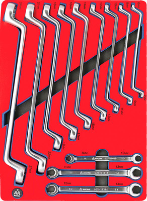 Набор ключей Мастак 5-23112 (12 предметов)