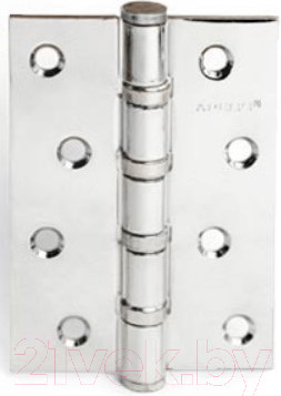Петля дверная Apecs 100x70x3-B4-Steel-cr (хром)
