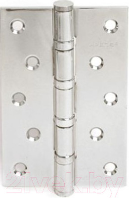 Петля дверная Apecs 120x80-B4-Steel-cr (хром)