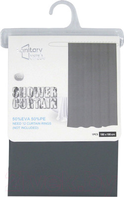 Шторка-занавеска для ванны DomiNado 180x180 / JS160003