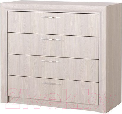 Комод Памир Октава 4Я (ясень анкор светлый)