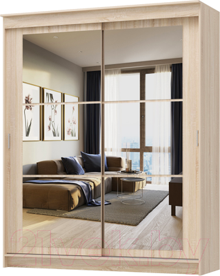 Шкаф Памир Альянс Орион 2.0м (дуб сонома)