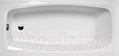 Ванна акриловая Alba Spa Valencia 140x70 (с ножками)