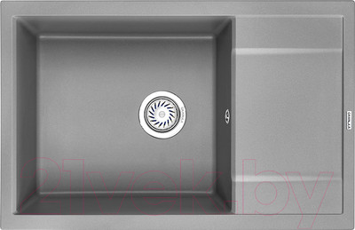 Мойка кухонная GRANULA GR-7805 (алюминиум)