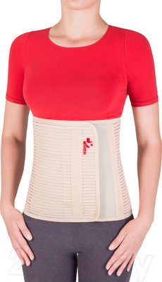 Бандаж абдоминальный MEK 3002 (XL, бежевый)