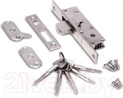 Замок врезной Apecs 71-K-CR