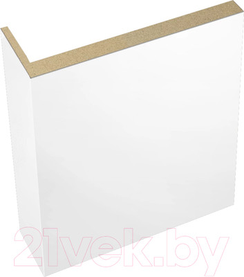 Наличник Velldoris Эмаль телескопический L 70x25x2200 (белый RAL 9003)