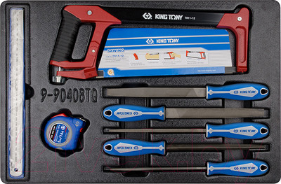 Набор напильников King TONY 9-90408TQ (8 предметов)