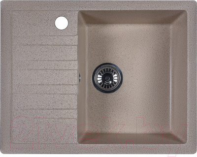Мойка кухонная БелЭворс Vega R (темно-бежевый, без сифона)