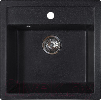 Мойка кухонная БелЭворс Rio (черный, без сифона)