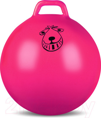 Фитбол с ручкой Indigo Sport IN093 (45см, розовый)
