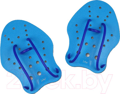 Лопатки для плавания Indigo Sport PD-1 (L, синий)