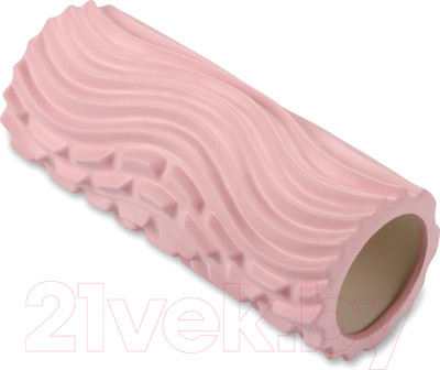 Валик для фитнеса Indigo Sport Волна IN275 (розовый)