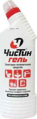 Чистящее средство для ванной комнаты Чистин Гель для сантехники (750г)