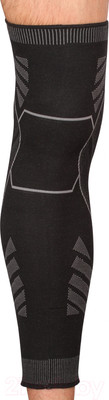 Суппорт голени Indigo Sport IN219 (M, черный)