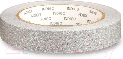 Обмотка для гимнастического снаряда Indigo Sport Blesk IN138 (серебристый)