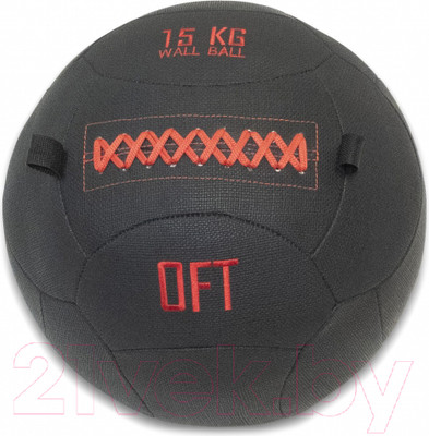 Медицинбол Original FitTools Wall Ball Deluxe FT-DWB-15