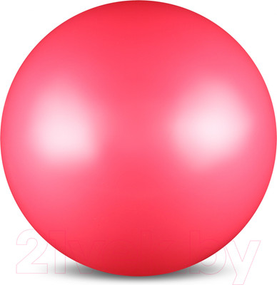 Мяч для художественной гимнастики No Brand Металлик AB2803 (розовый)
