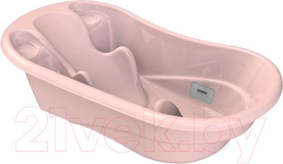 Ванночка детская Kidwick Лайнер / KW230306 (с термометром, розовый/темно-розовый)