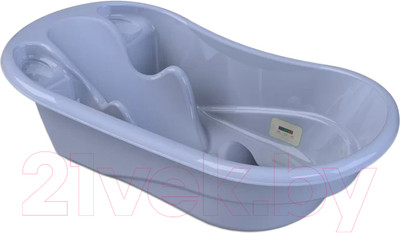 Ванночка детская Kidwick Лайнер / KW230506 (с термометром, фиолетовый/темно-фиолетовый)