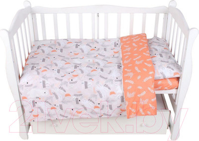 Комплект постельный для малышей Amarobaby Лес / AMARO-3003-Le