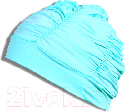 Шапочка для плавания Спортивные мастерские Lucra / SM-092 (голубой)