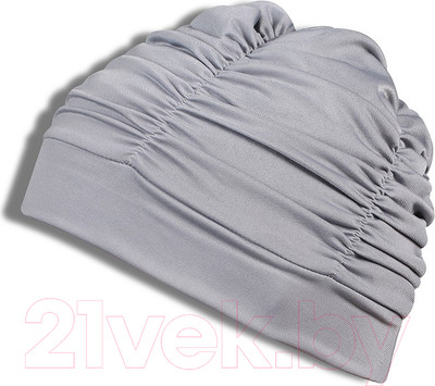 Шапочка для плавания Спортивные мастерские Lucra / SM-092 (серый)