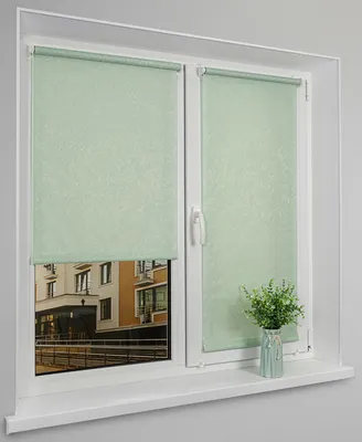 Рулонная штора Lm Decor Жаккард LM 66-22 85x160 (салатовый)