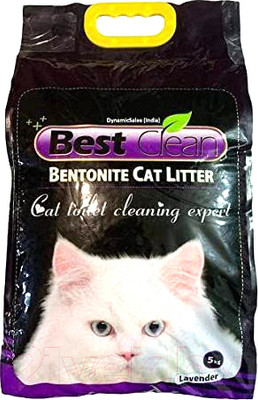 Наполнитель для туалета Best Clean с ароматом лаванды (10л, шарики)