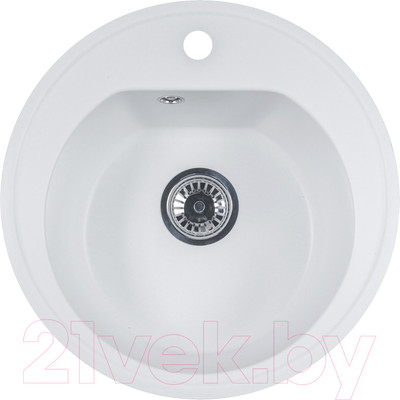 Мойка кухонная БелЭворс Traffic (белый, без сифона)