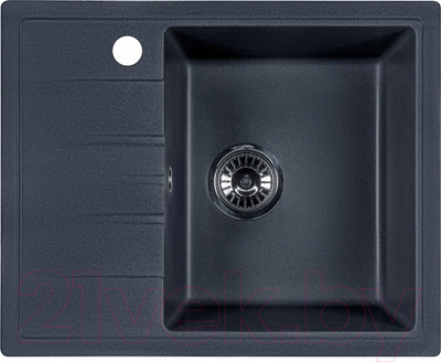 Мойка кухонная БелЭворс Mila R (антрацит, без сифона)