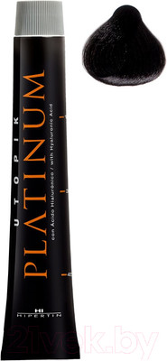 Крем-краска для волос Hipertin Utopik Platinum Стойкая 3.00 (60мл, темно-каштановый натуральный)