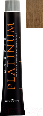 Крем-краска для волос Hipertin Utopik Platinum Стойкая 7.71 (60мл, блондин песочно-пепельный)