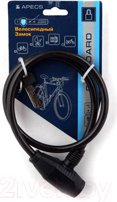 Велозамок Apecs PD-81-65CM (черный)