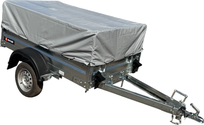 Прицеп для автомобиля Avtos A20M1B (2000x1300x300, R13, ресс. AL-KO, тент 400мм)
