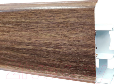 Плинтус Ideal Деконика 291 70мм (2.2м, орех)