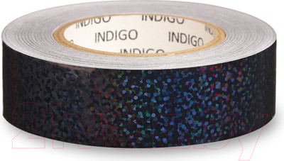 Обмотка для гимнастического снаряда Indigo Sport Crystal IN139 (черный)