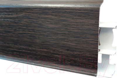 Плинтус Ideal Деконика 303 85мм (2.2м, венге темный)