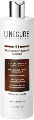 Шампунь для волос Hipertin Linecure Pro Keratin Repair Shampoo Для сухих и вьющихся волос (300мл)
