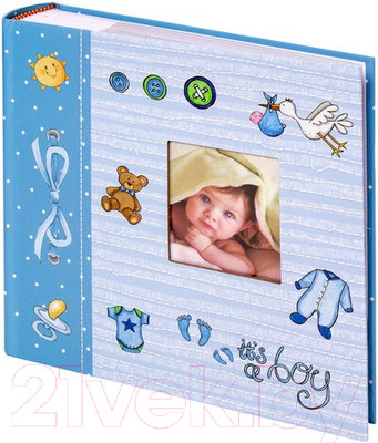 Фотоальбом Brauberg It's A Boy / 391146 (голубой)
